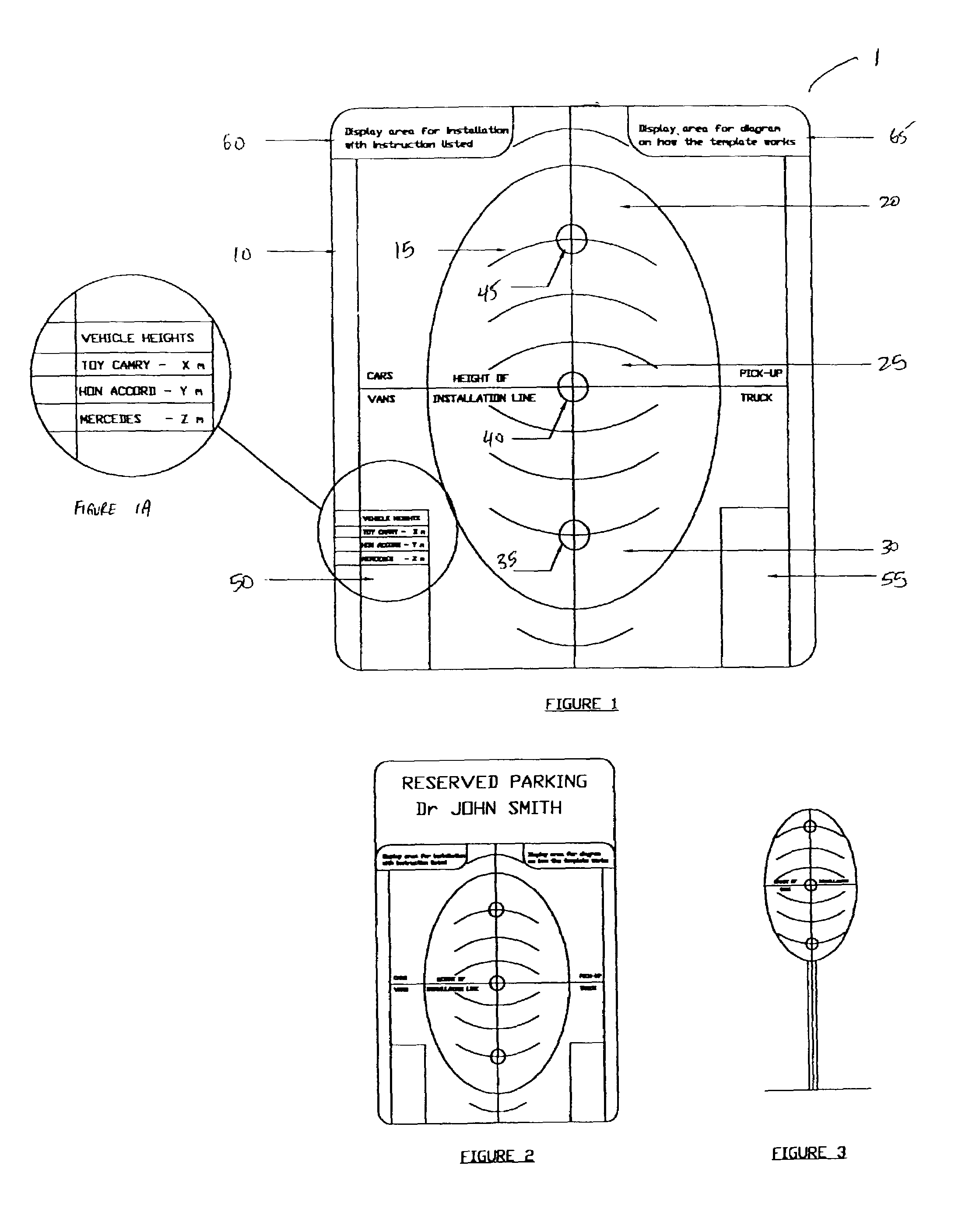 Visual parking guide