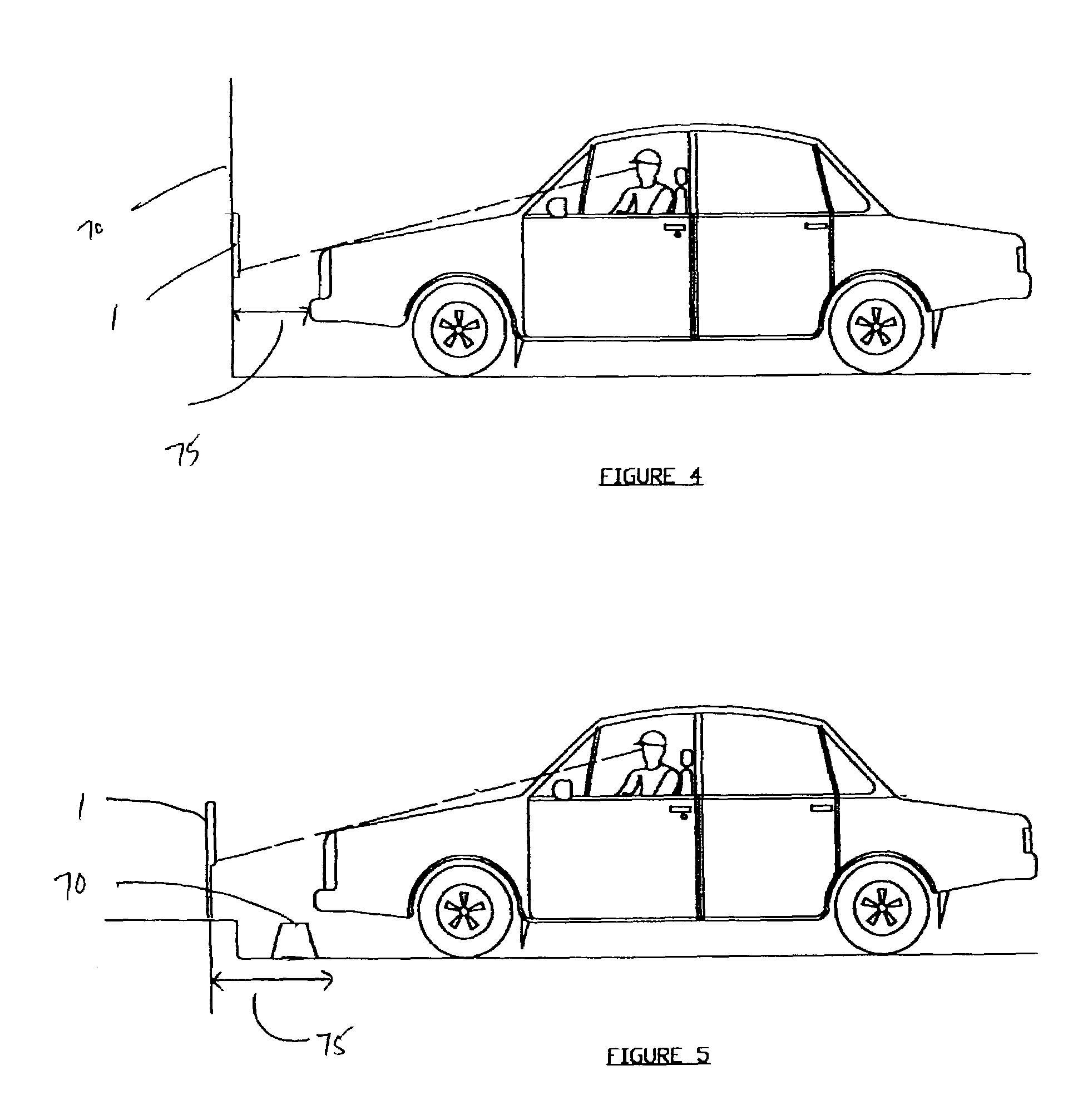 Visual parking guide