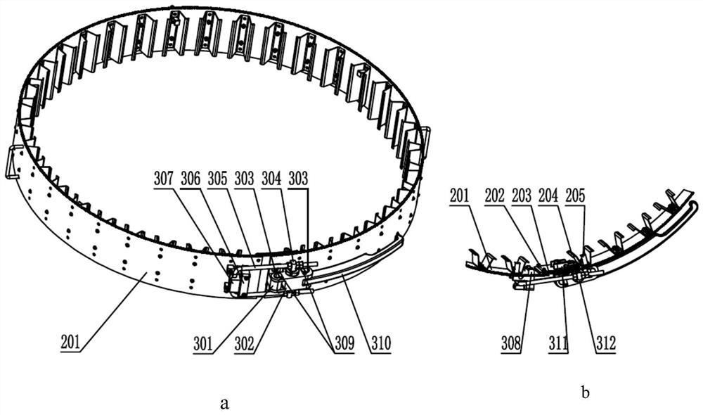 Tubular pile welding vehicle capable of being mounted and dismounted quickly and provided with locking track