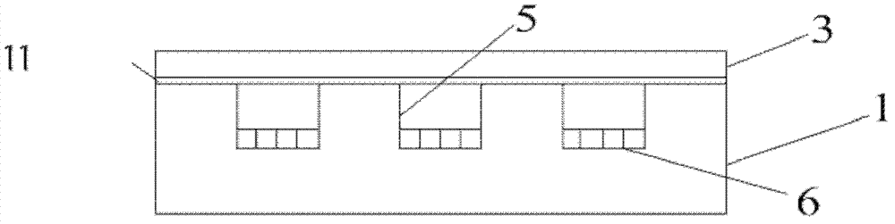 Demouldable foaming preparation method of wafer level glass micro-cavity