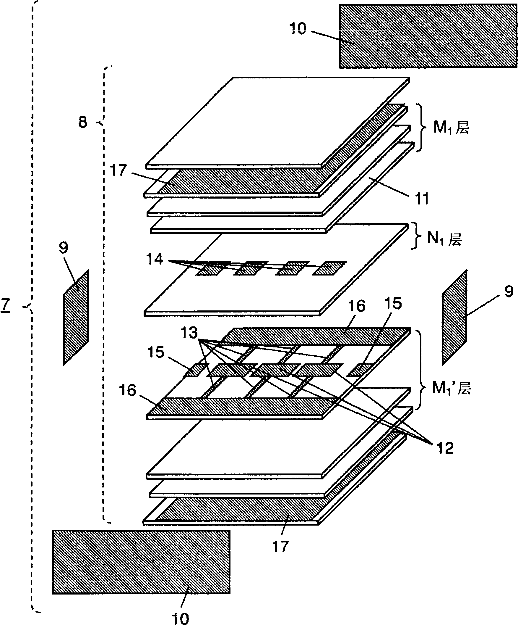 Transmission-line resonator, high-frequency filter using it, high-frequency module and radio equipment