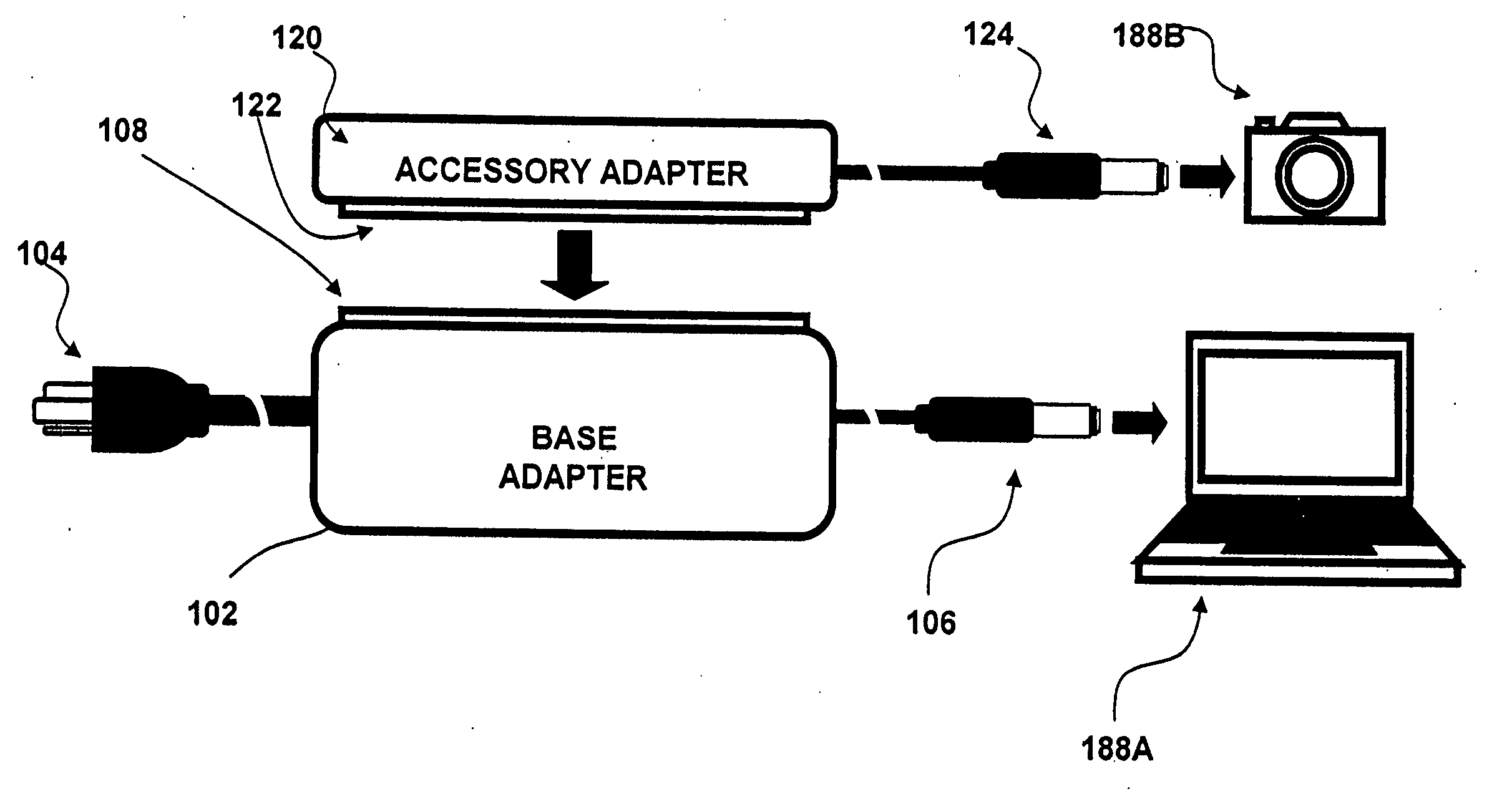 Flexible power adapter systems and methods