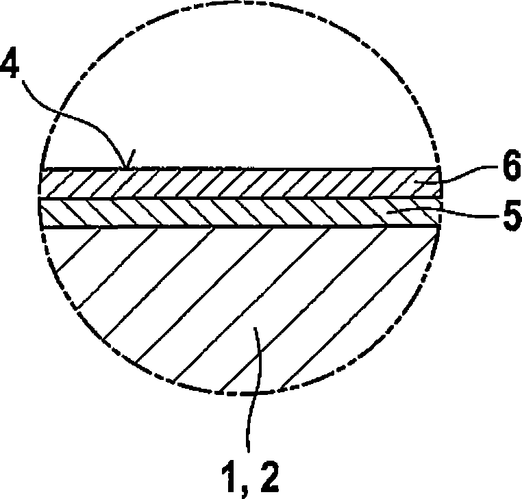 Process for coating a brake disk and brake disk produced by the process