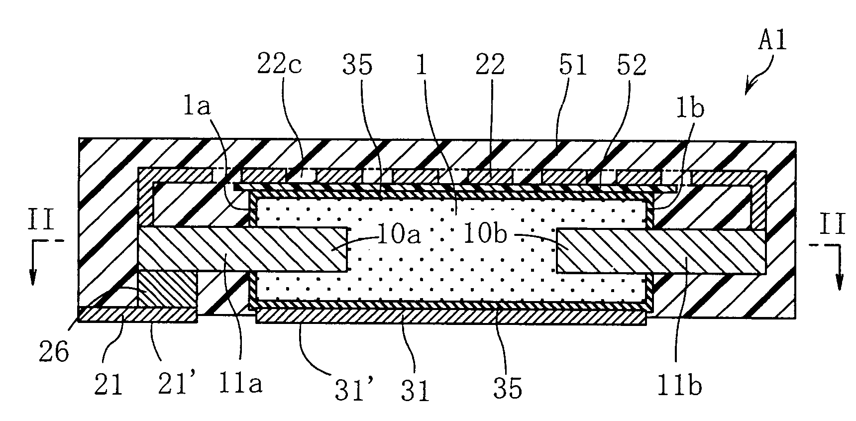 Solid electrolytic capacitor with first and second anode wires