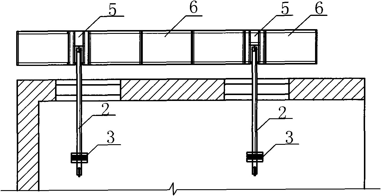 Climbing scaffold system and construction method