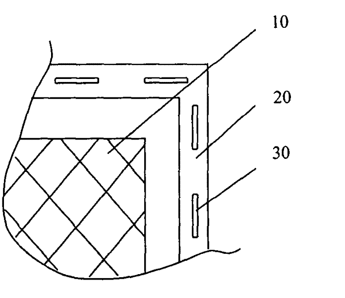 Edge-sealed and opened building heat-insulating vacuum insulated panel and manufacturing method thereof