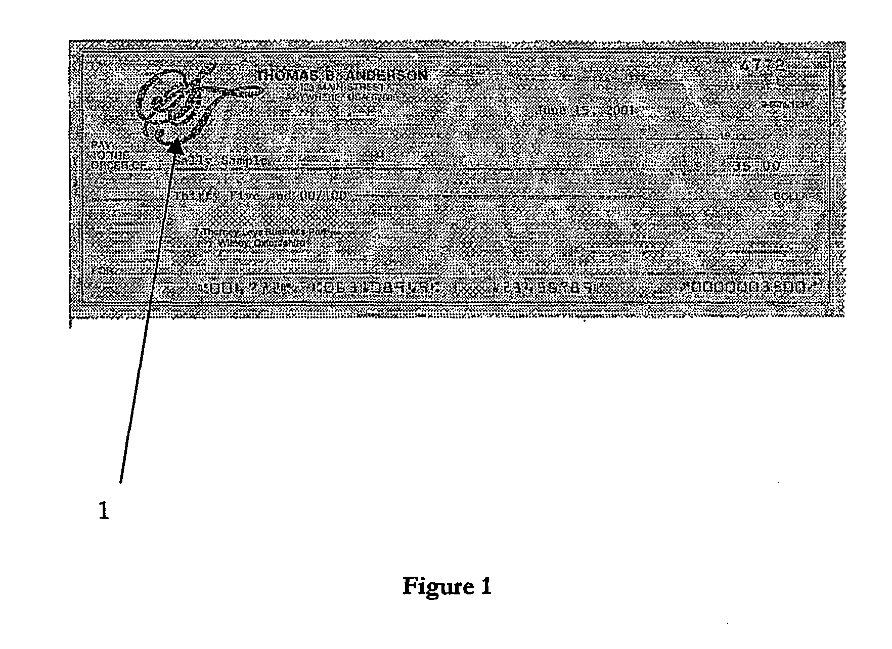 Document printed with graphical symbols which encode information