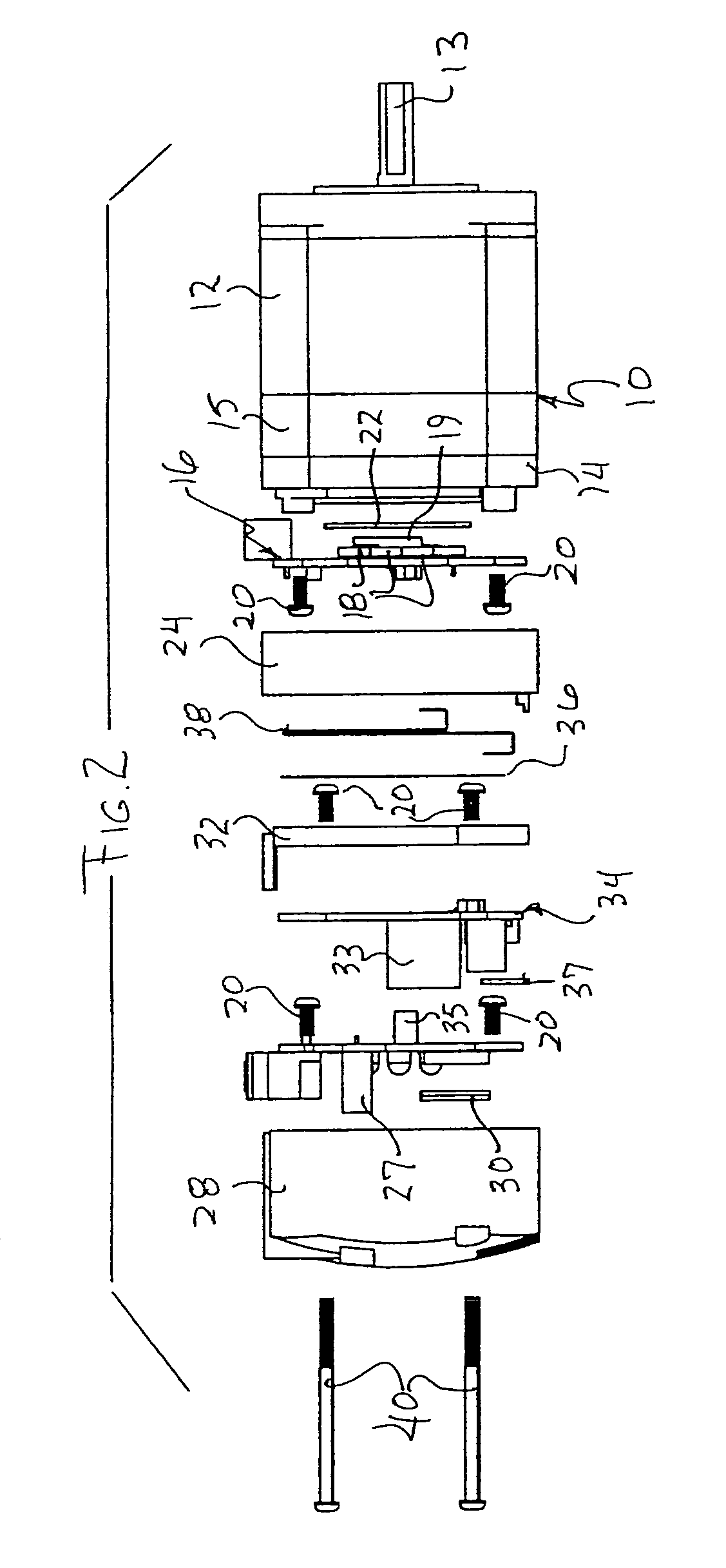 Integrated electric motor and drive, optimized for high-temperature operation
