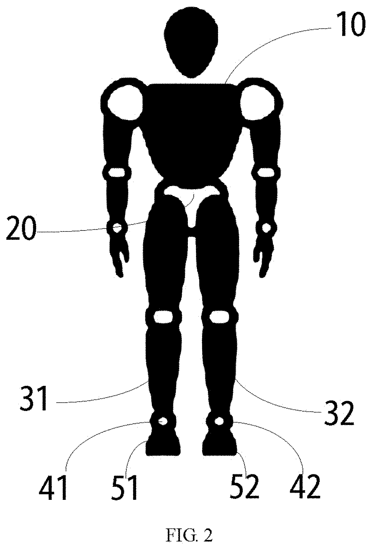 Biped robot gait control method and biped robot