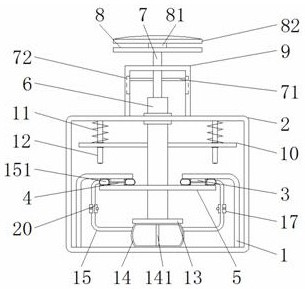 An emergency power-off device for electrical automation equipment failure