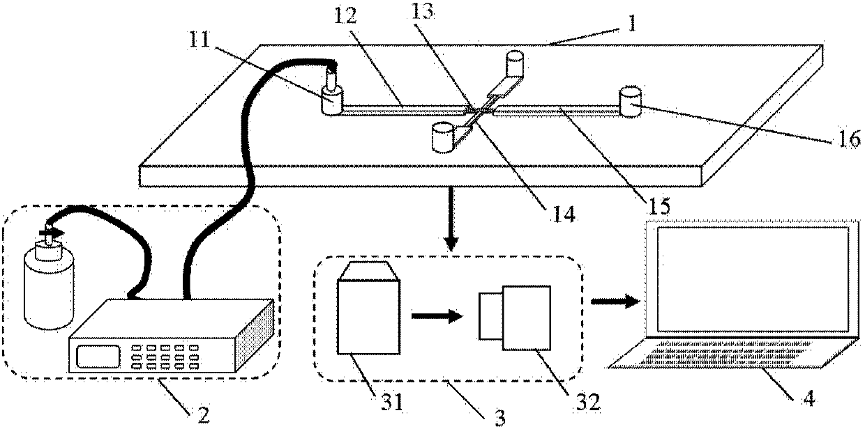 Device and method for measuring viscosity of unicellular cytoplasm