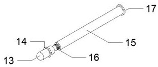 Medical beauty laser lens adjusting frame