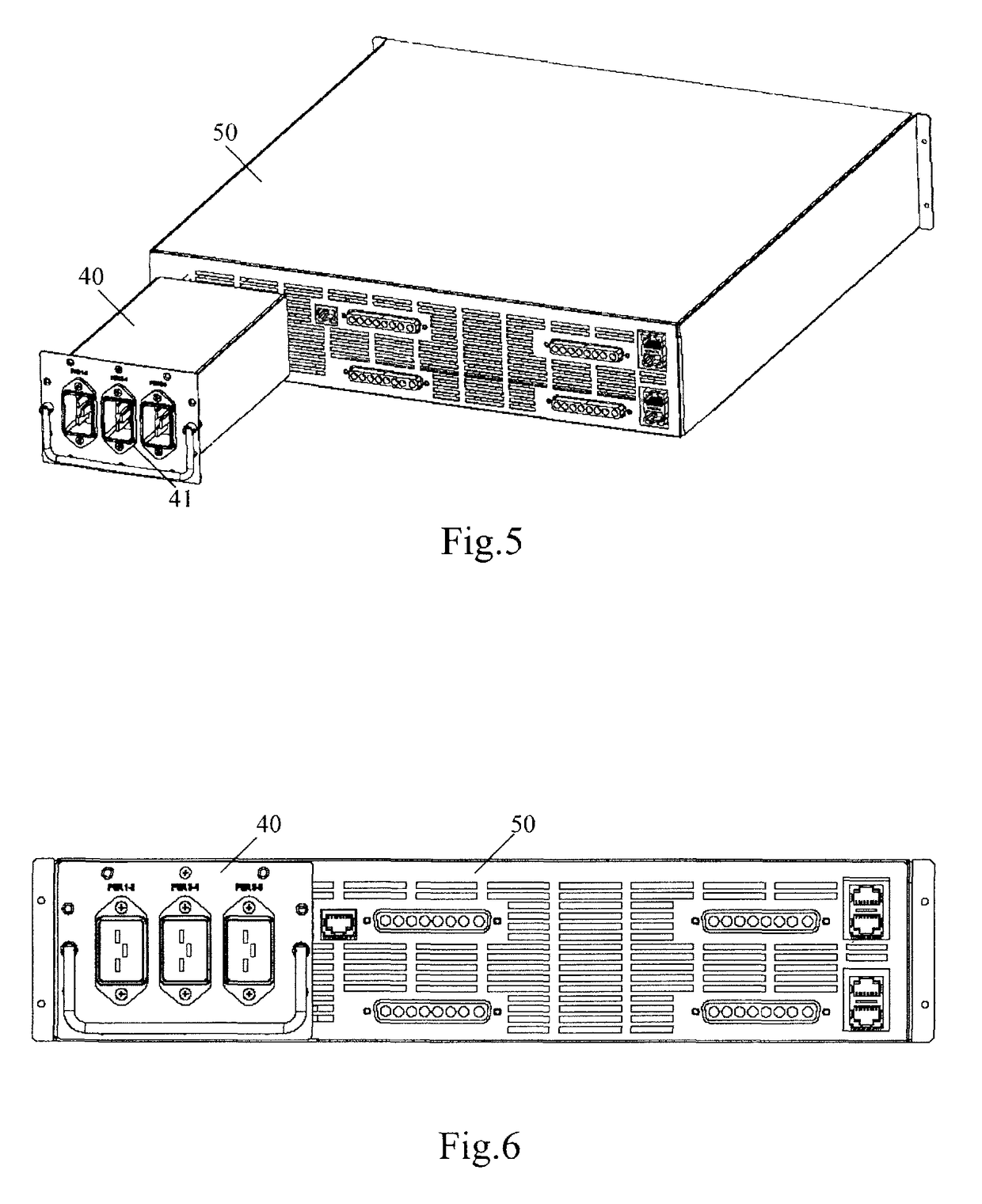 Power supply system, power cable distributor, power supply subrack and integrated equipment