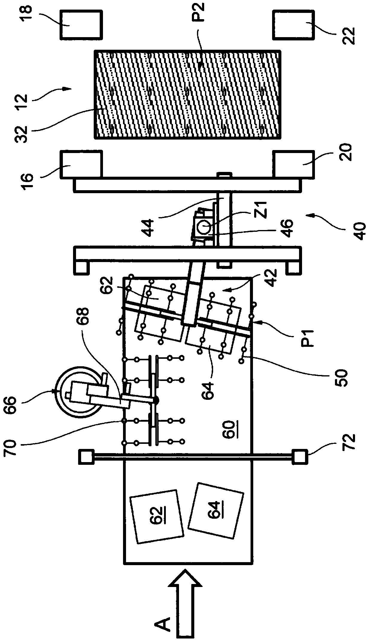 Method and equipment for conveying and fixing workpiece