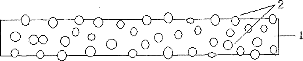 Polyester lithium ion battery diaphragm and preparation method