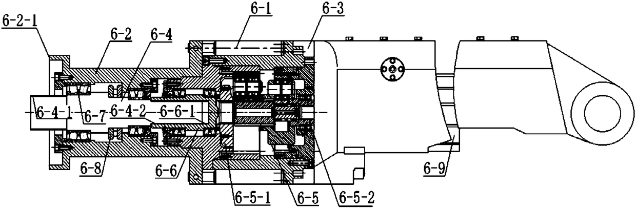 Hard rock body non-blasting tunneling device