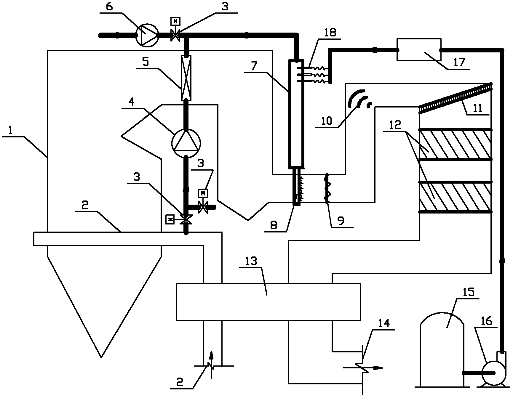 Urea-solution-based SCR (selective catalytic reduction) flue gas denitration process and device