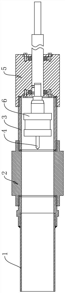 Pressure tapper for medical gas supply pipeline