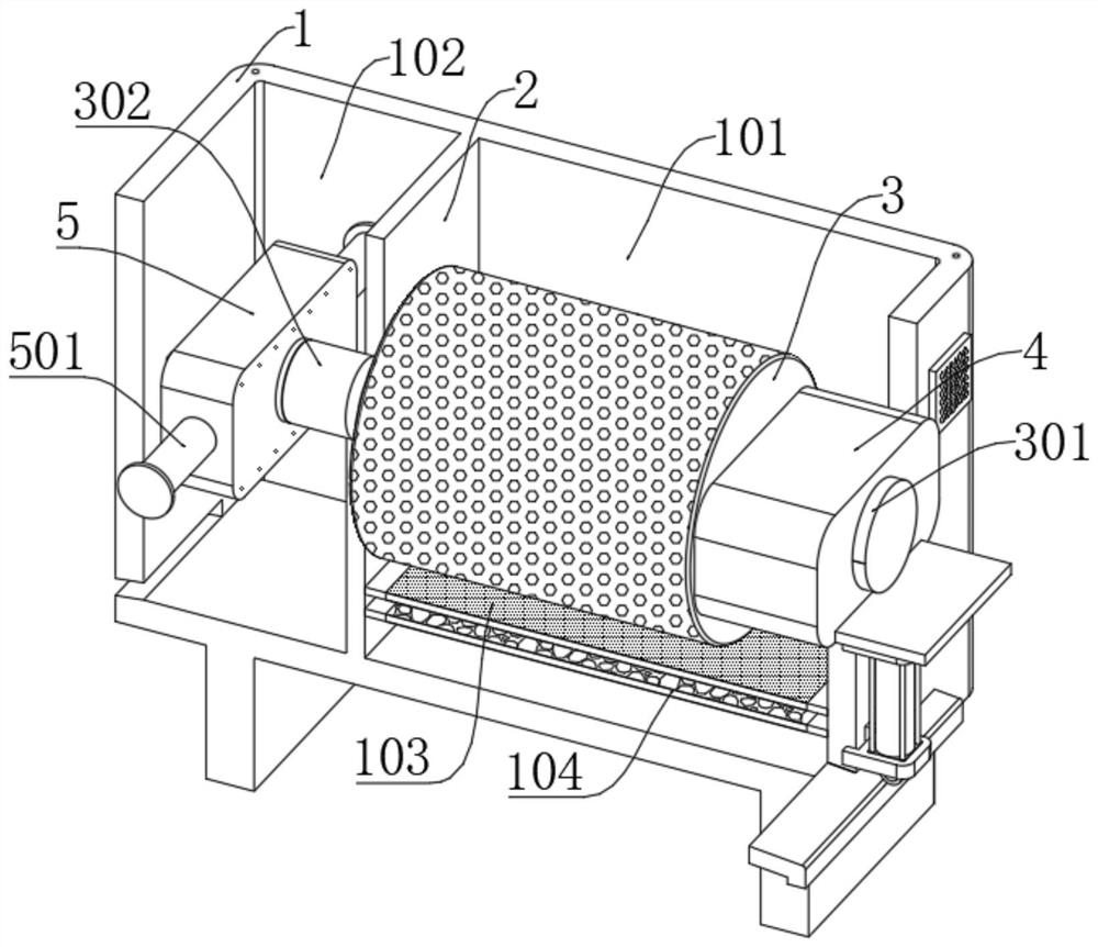 Waste residue screening device for polyether defoamer preparation