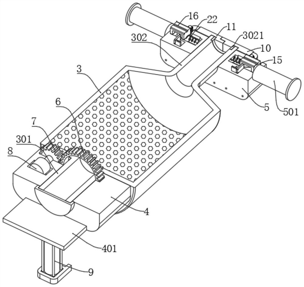 Waste residue screening device for polyether defoamer preparation