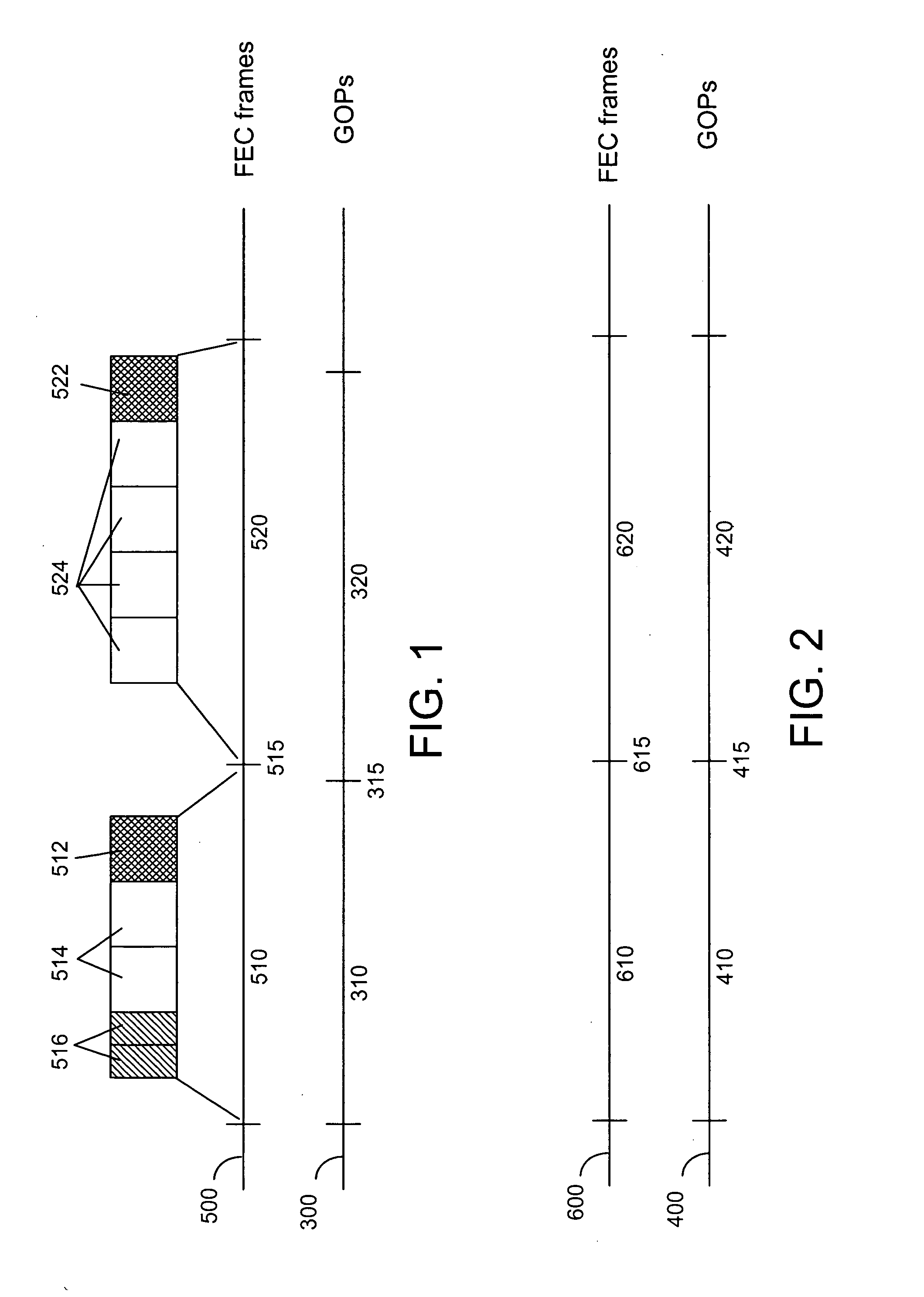 Method and device for assembling forward error correction frames in multimedia streaming