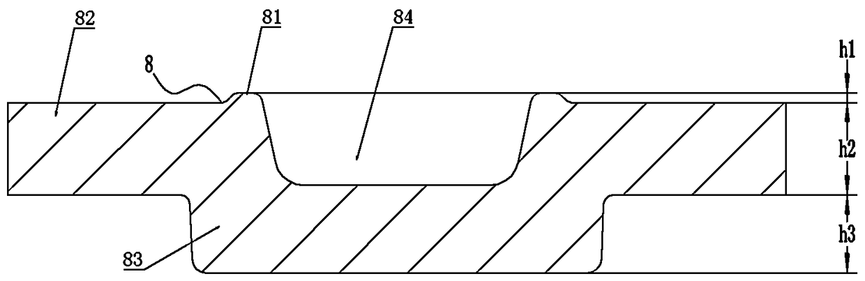 Forming method of contact seat and closed die specially used for the forming method