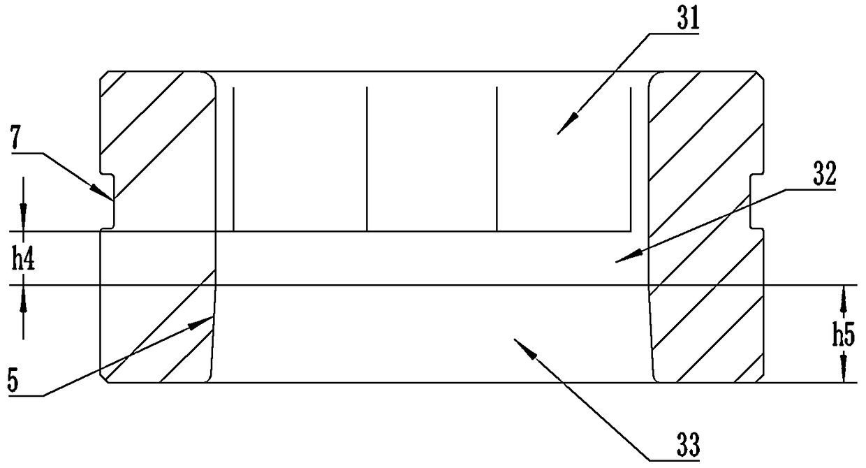 Forming method of contact seat and closed die specially used for the forming method