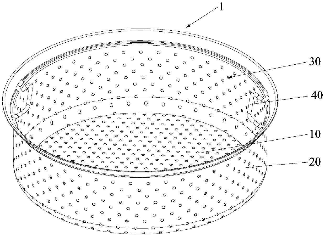 Food steamer of electric rice cooker, electric rice cooker and control method thereof