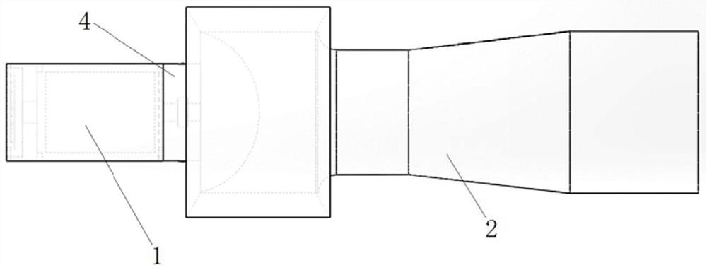 Fan driving motor with self-suction cooling function