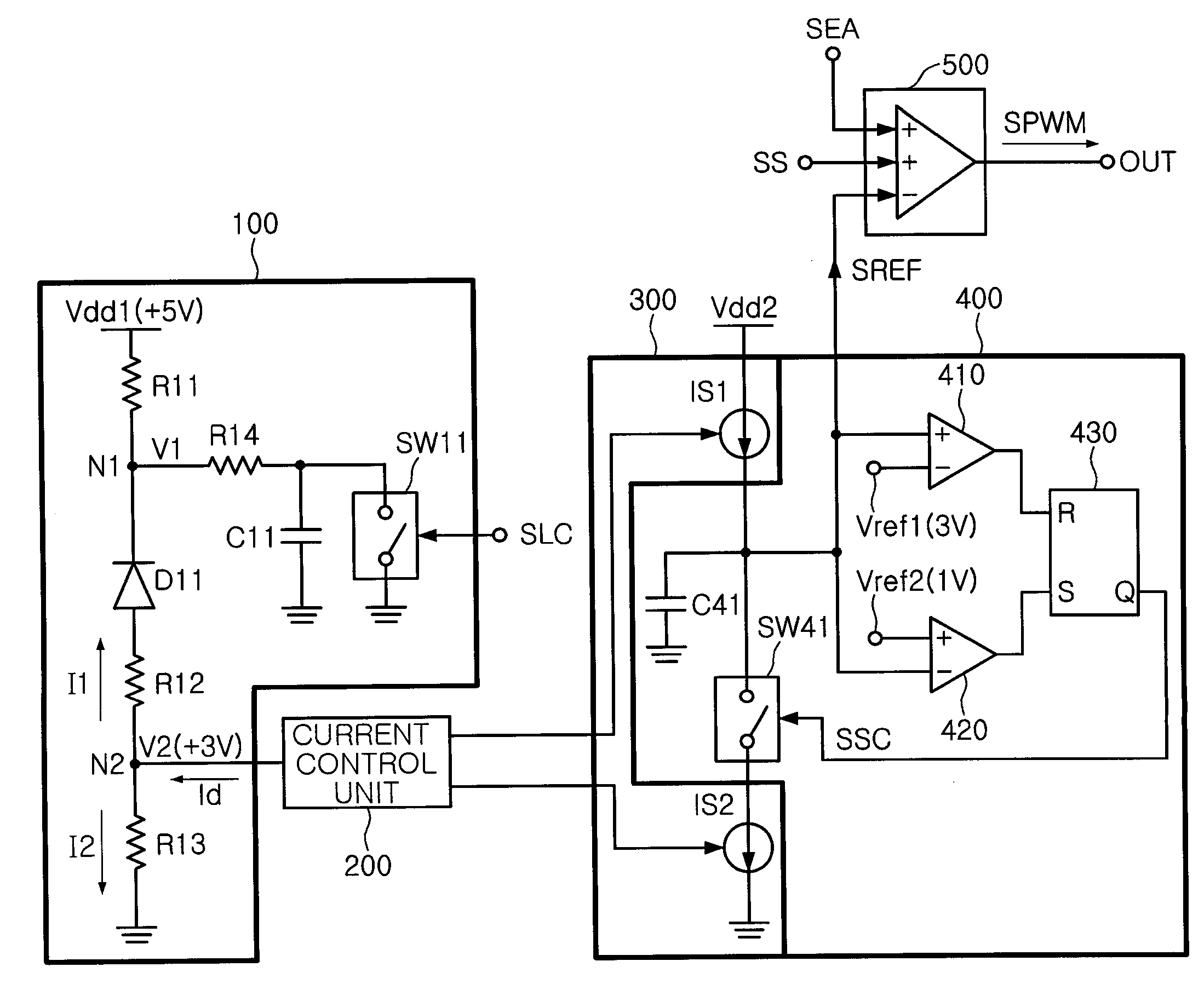 Reference signal generator and pwm control circuit for LCD backlight