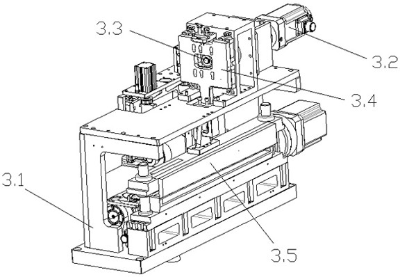 High-speed cutting and stacking all-in-one machine