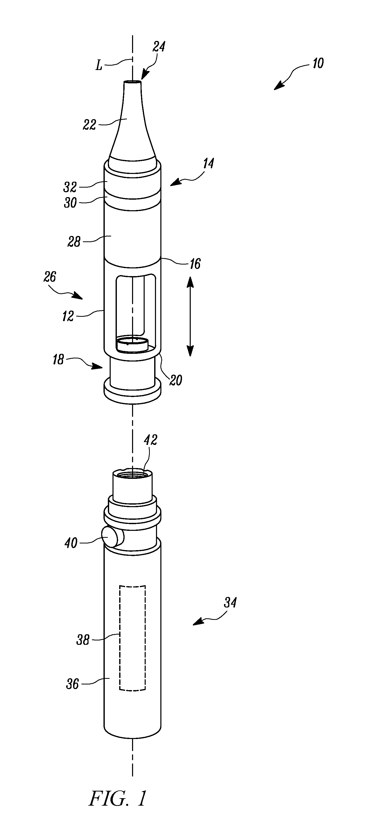Portable vaporizer for dosing concentrate material