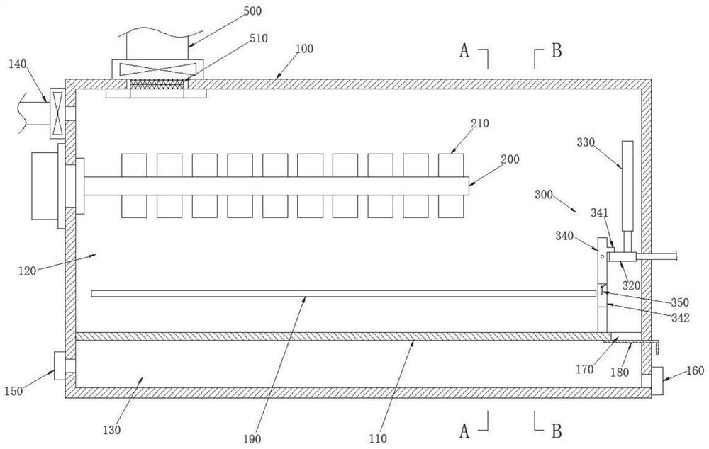 A biomedical wastewater treatment and purification device