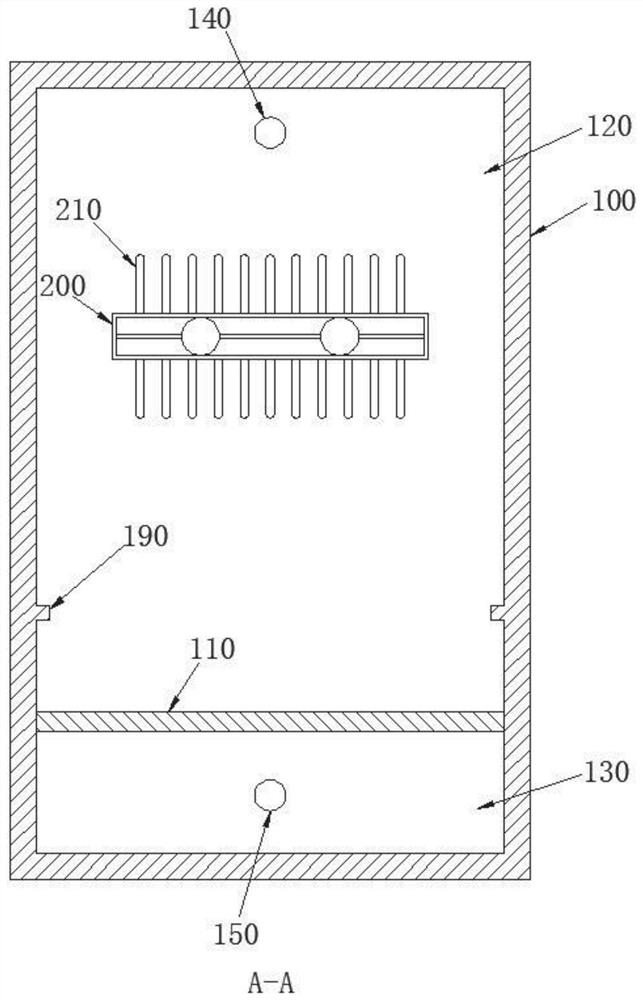 A biomedical wastewater treatment and purification device