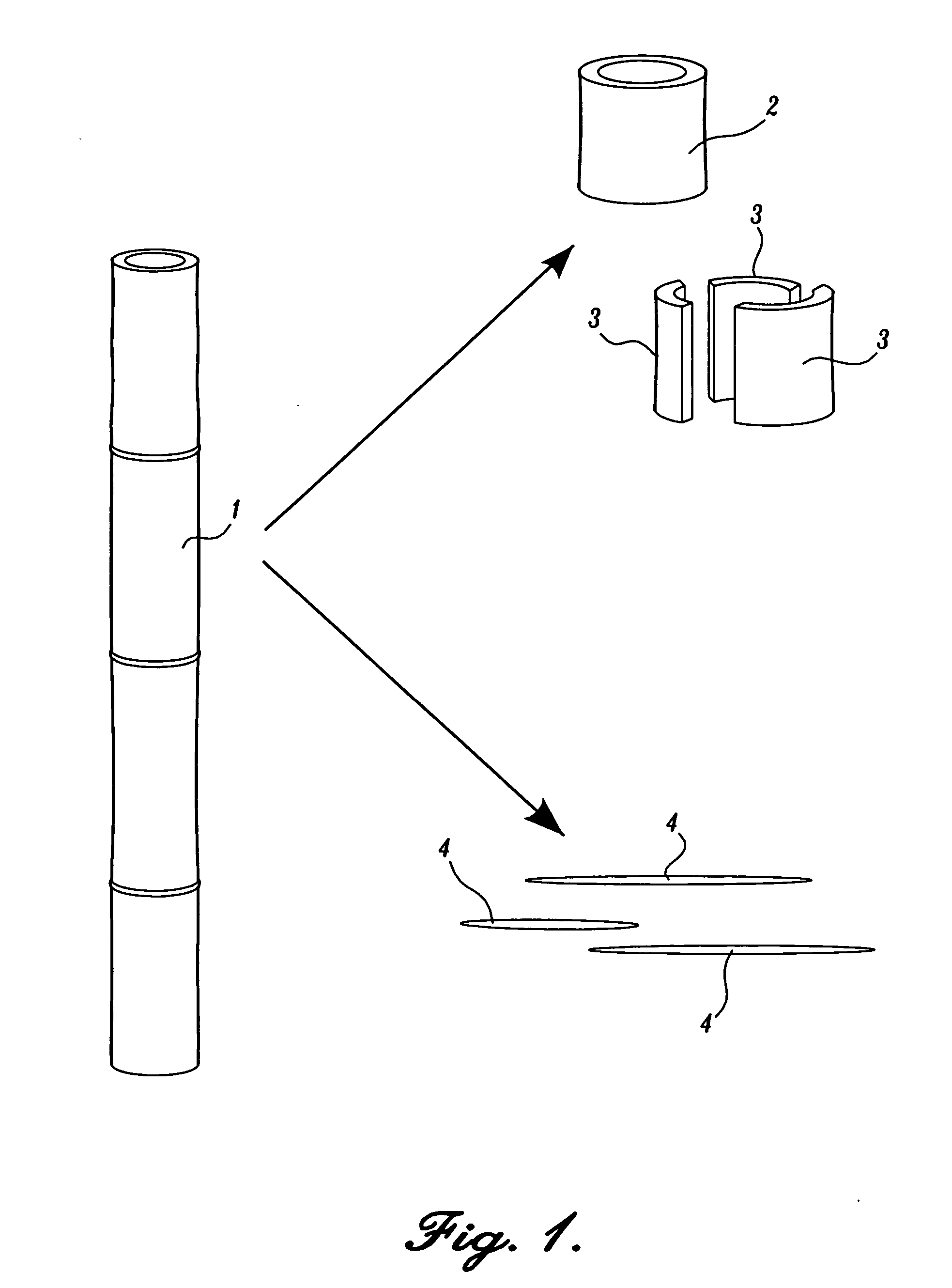 Method for making Arundo donax paper product