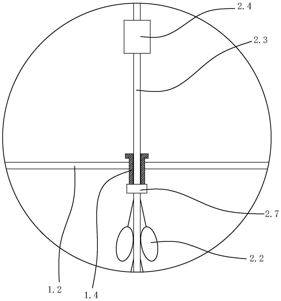 Egg attaching device for inducing parent cuttlefish to spawn by utilizing bionic eggs