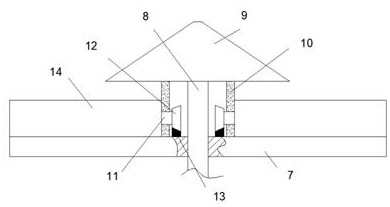 Dispersed flour fine grinding device