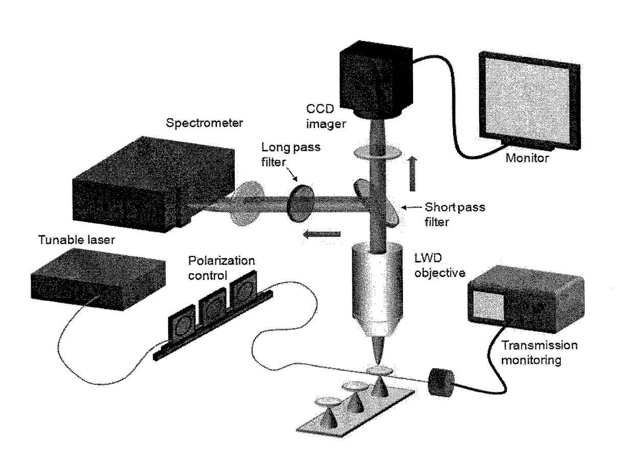 Resonator enhanced raman spectroscopy