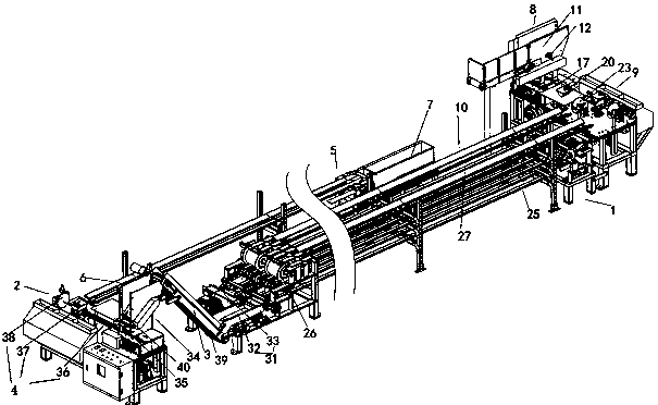 Single-drawing-strip-belt paint glazing line and working method thereof