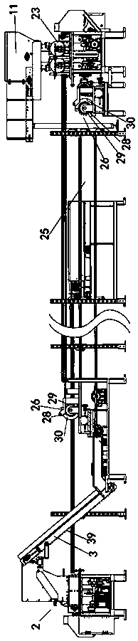 Single-drawing-strip-belt paint glazing line and working method thereof