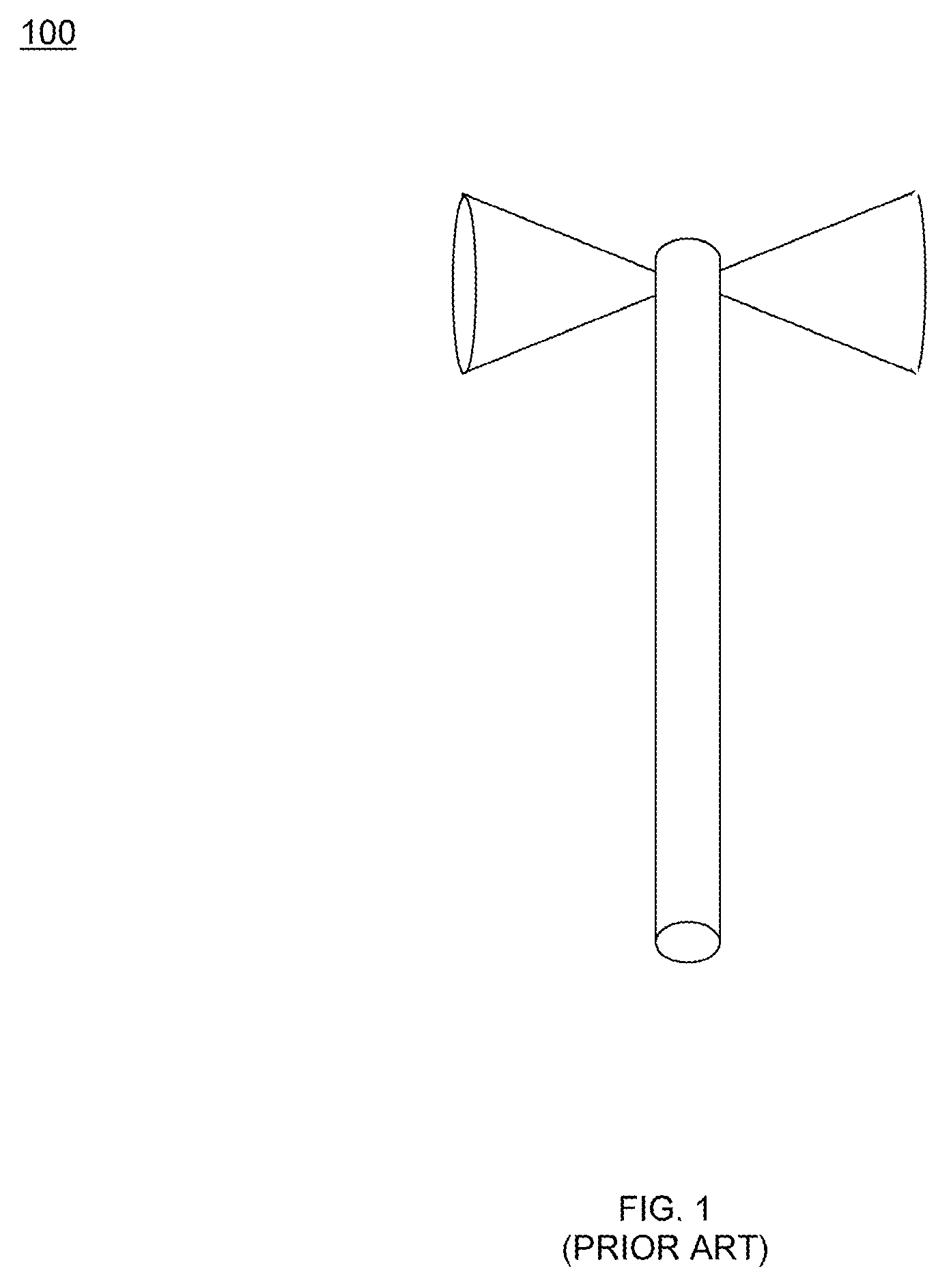 X, Ku, K BAND OMNI-DIRECTIONAL ANTENNA WITH DIELECTRIC LOADING