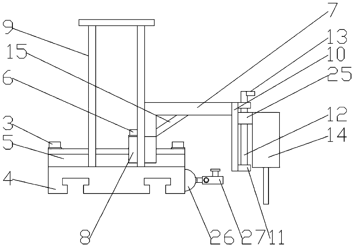 Precast slab cutting device for construction site