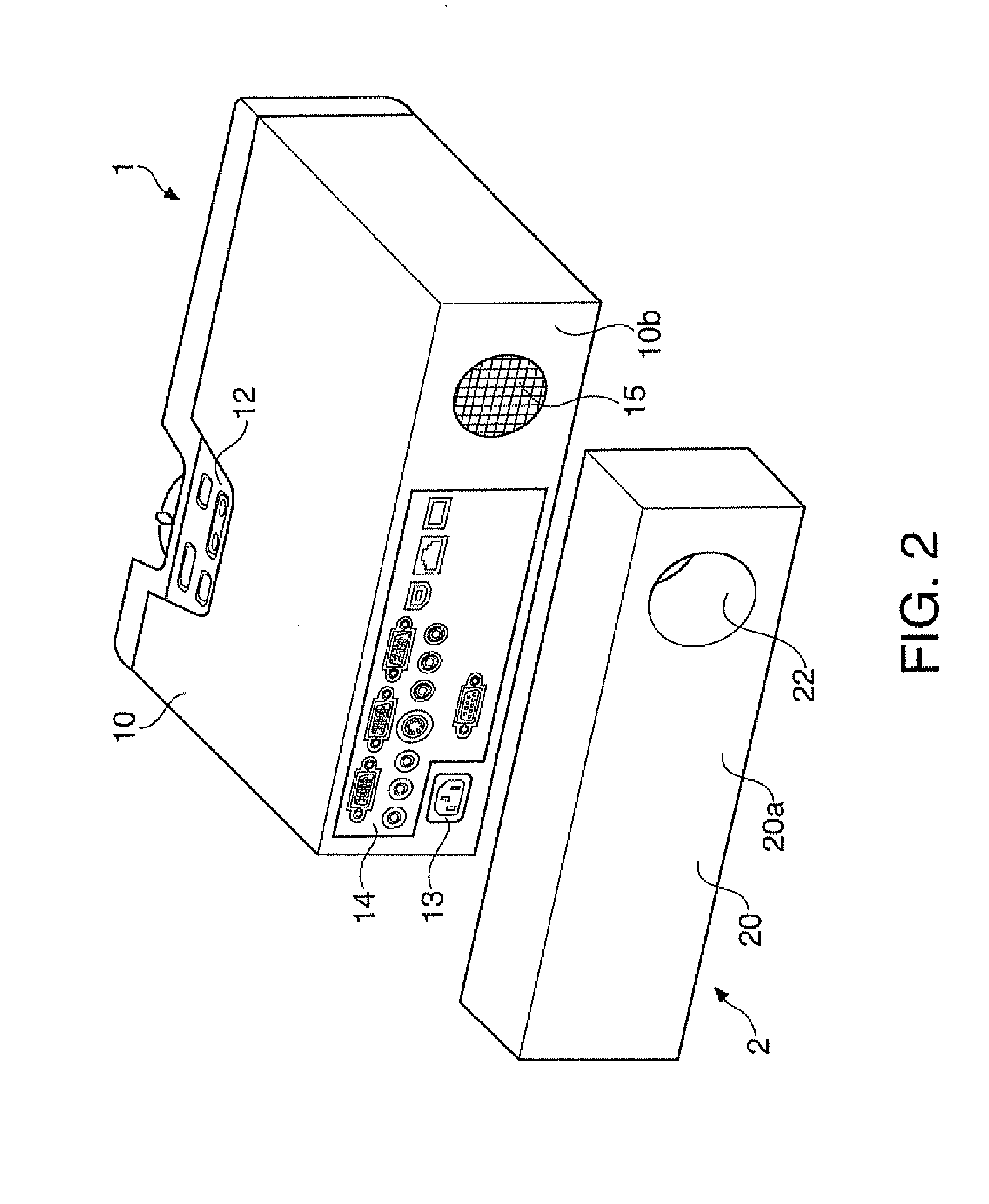Electronic apparatus housing cover, electronic apparatus, and projector