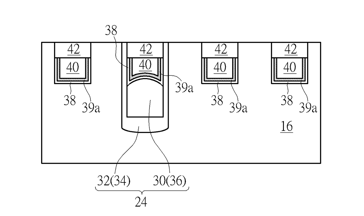 Semiconductor structure for preventing row hammering issue in dram cell and method for manufacturing the same