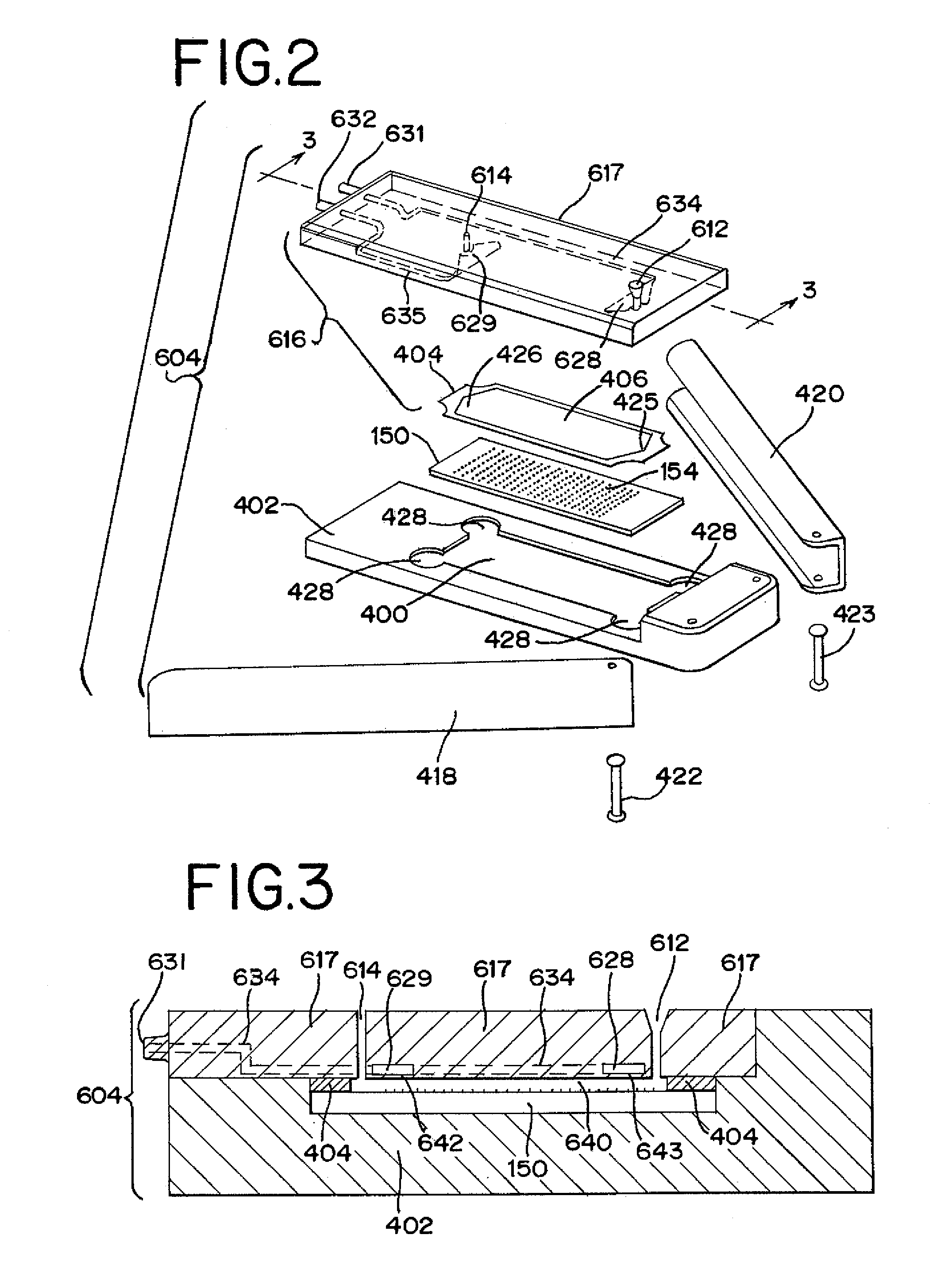 Method and system for microfluidic interfacing to arrays