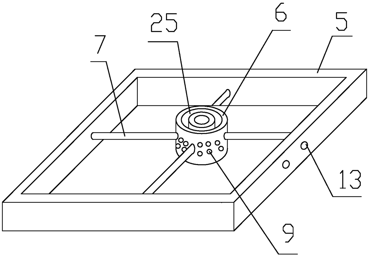 Fixing device for axial fastening of diaphragm assembly