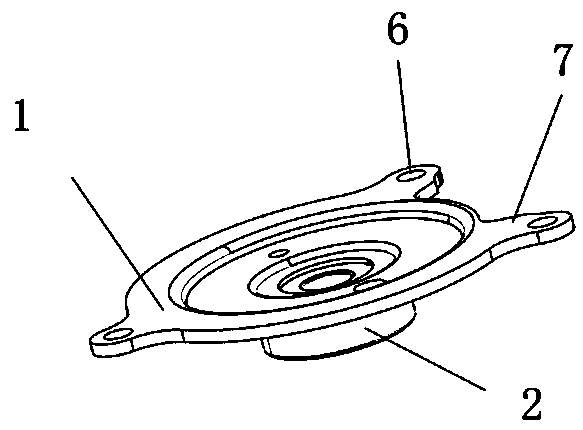 Assembly process of rotor and end cover in brushless motor and assembly equipment