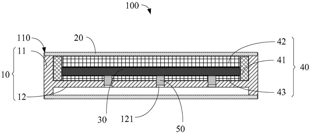 A flat panel detector with protective function