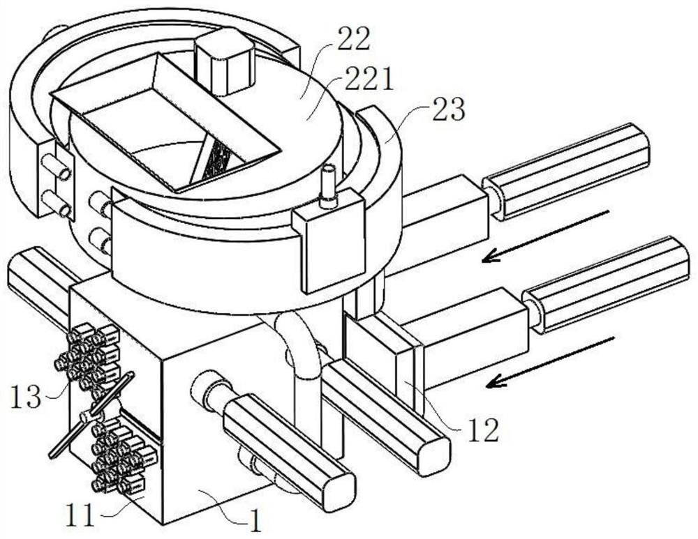 A kind of environment-friendly feed production system and feed production process method