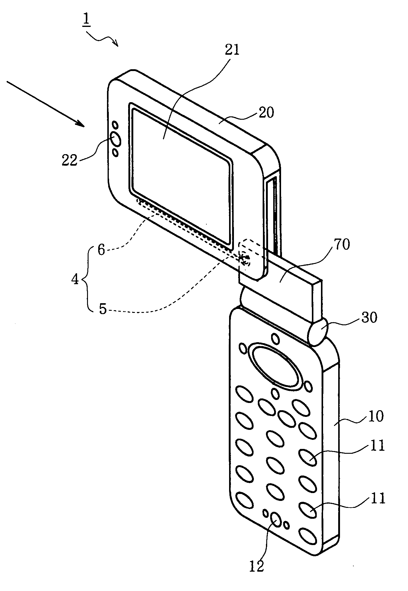 Portable wireless terminal device